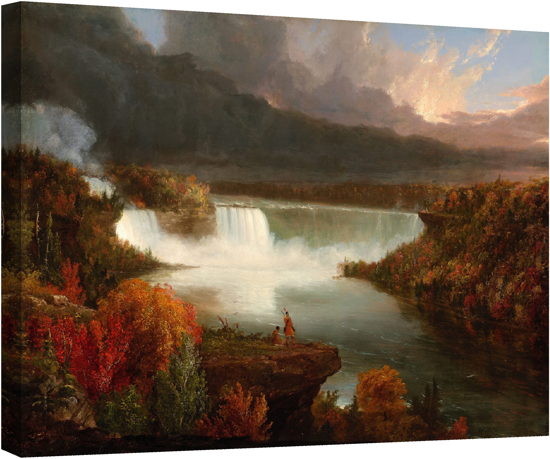 Далечен поглед към Ниагара 1830