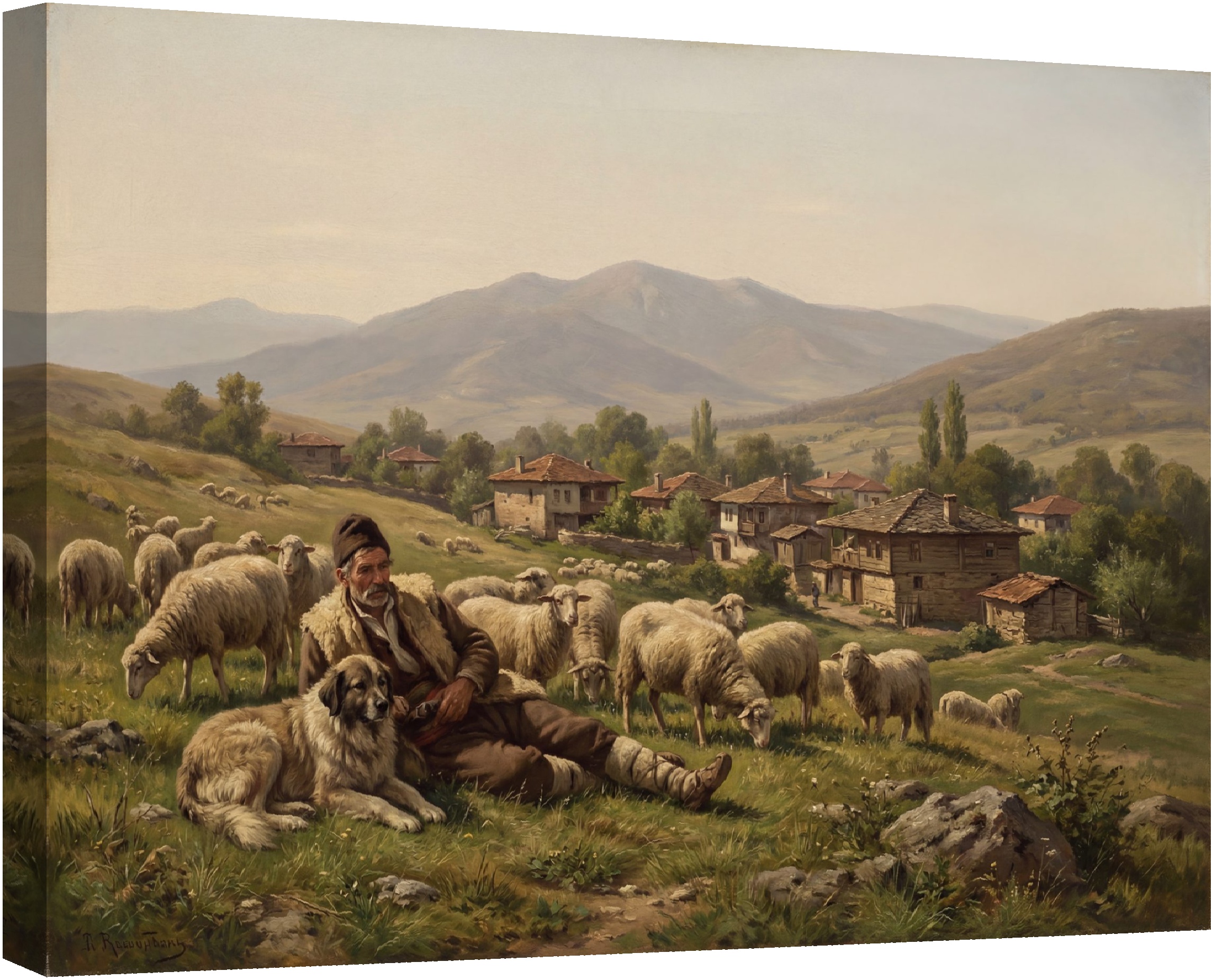 Munca grea și pacea sub cerul albastru