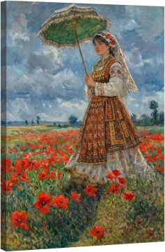Femeia cu umbrela Monet