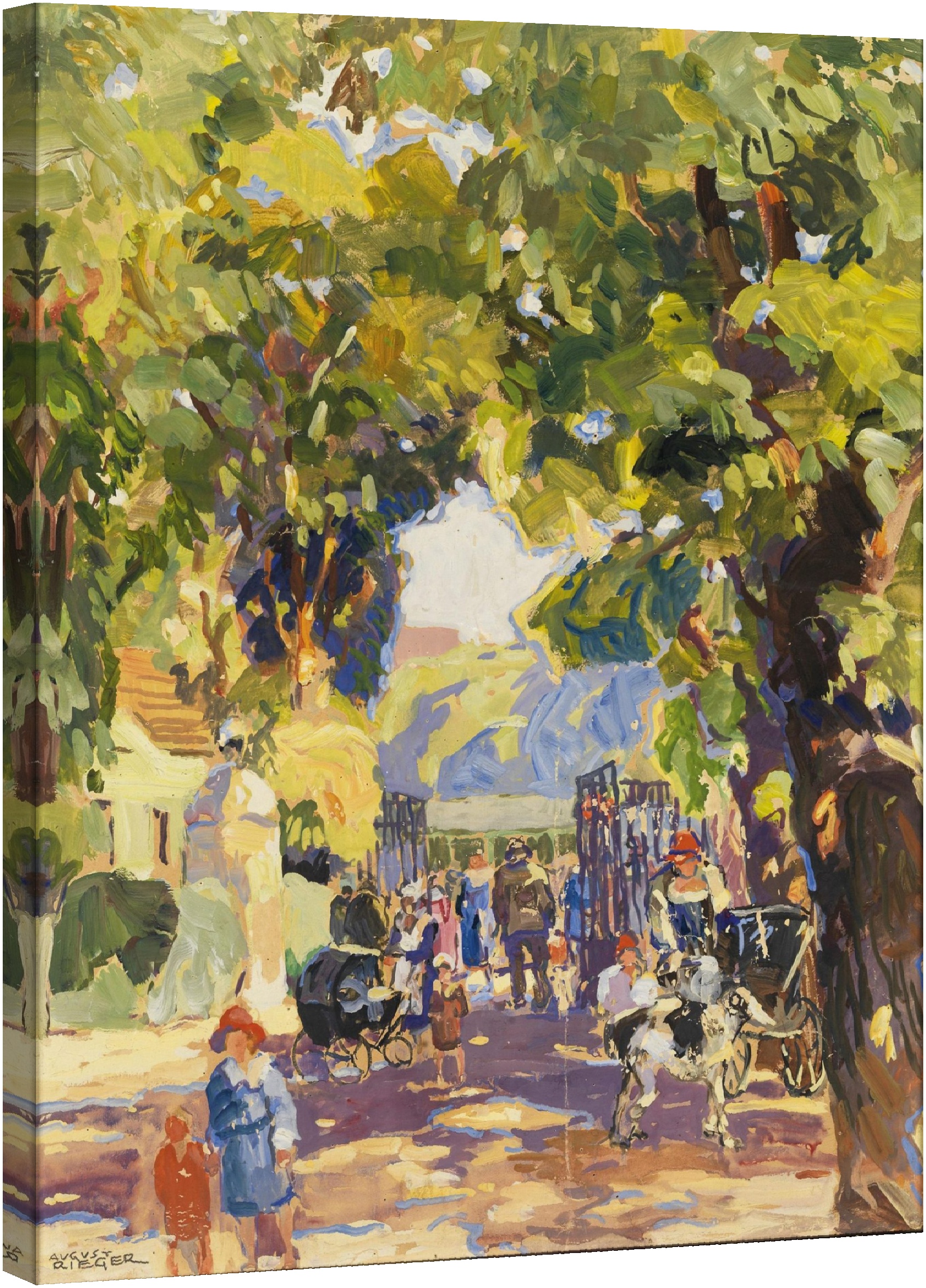 Scena parcului