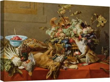 Viata cu fructe si animale