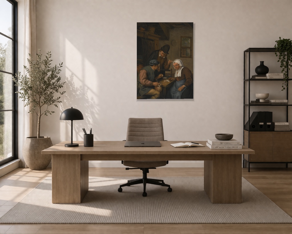 Trei săteni în interior - imagine 4