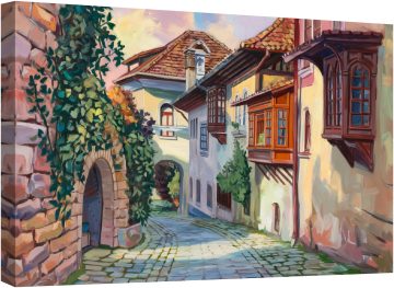 Comfortul colorat al străzilor mici