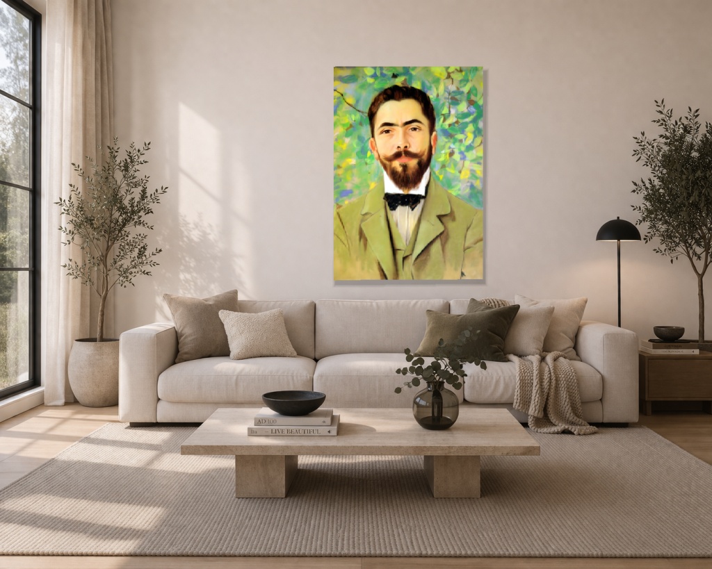 Portret de barbat - imagine 2