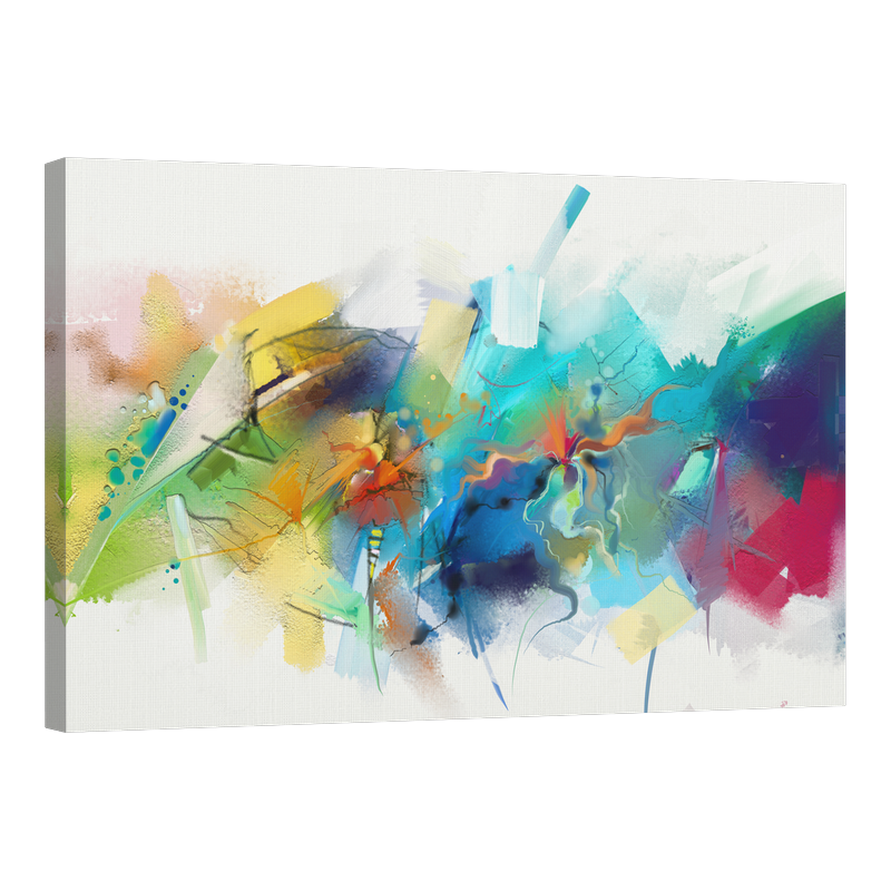 Абстракция Цветен импулс