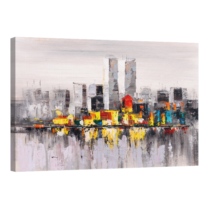 Абстракция Градът