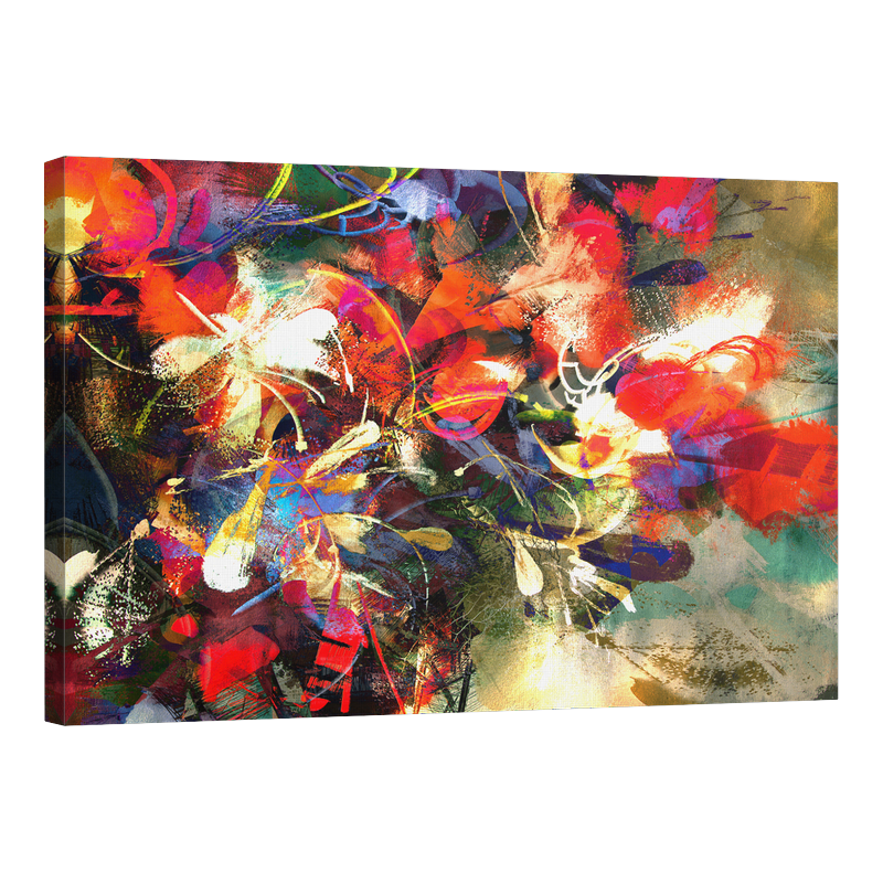 Абстракция Страстен лазур