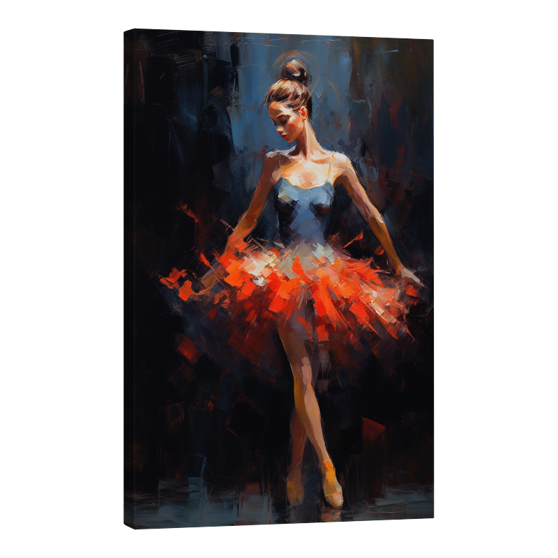 Абстрактна балерина 002