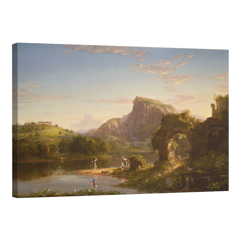 Алегро, италиански залез, 1845