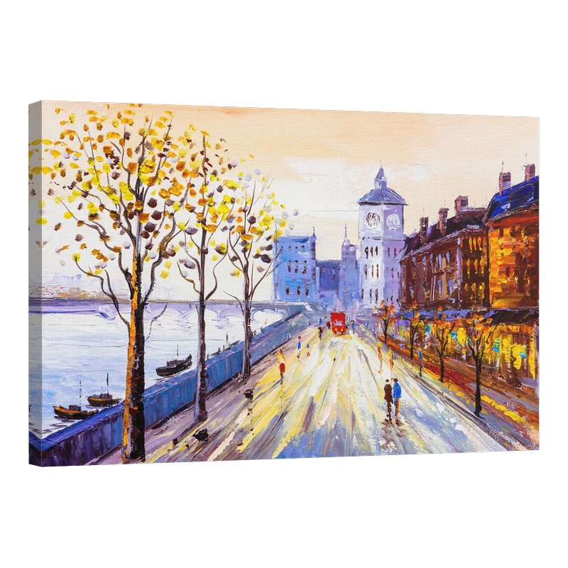 Алея край реката