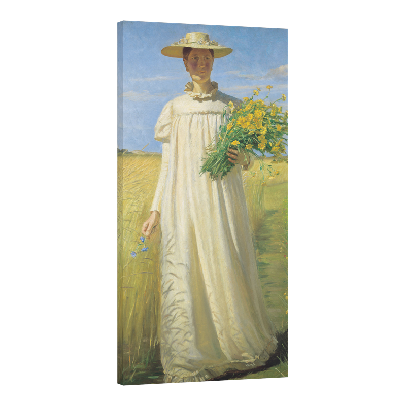 Анна Анчър се завръща от полето