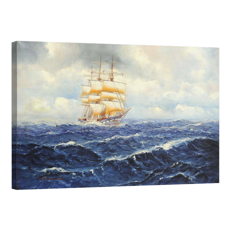 Барк в морето