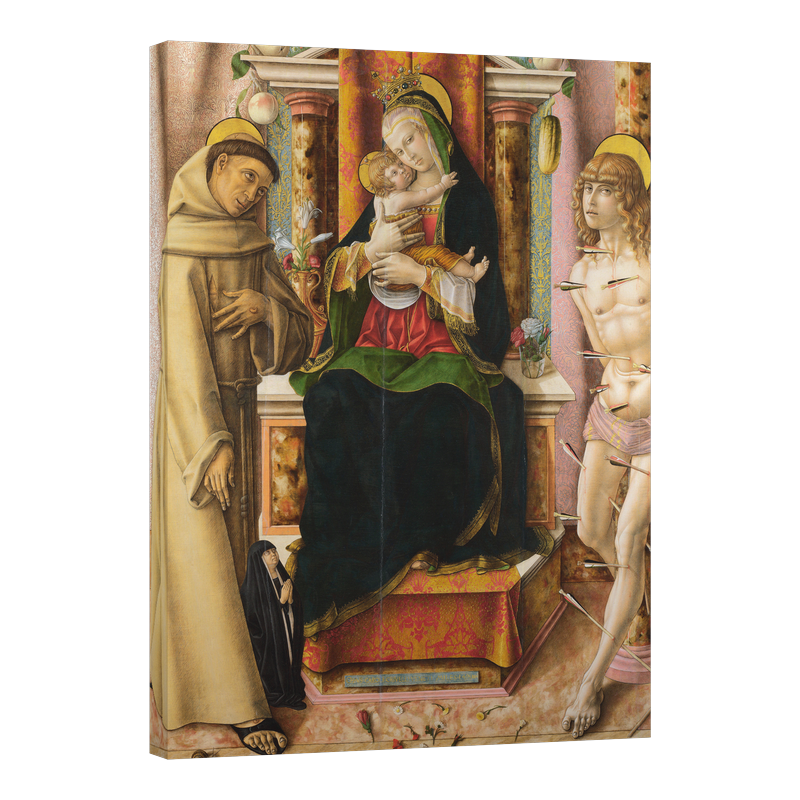 Богородица и Младенеца със Свети Франциск и Себастиан