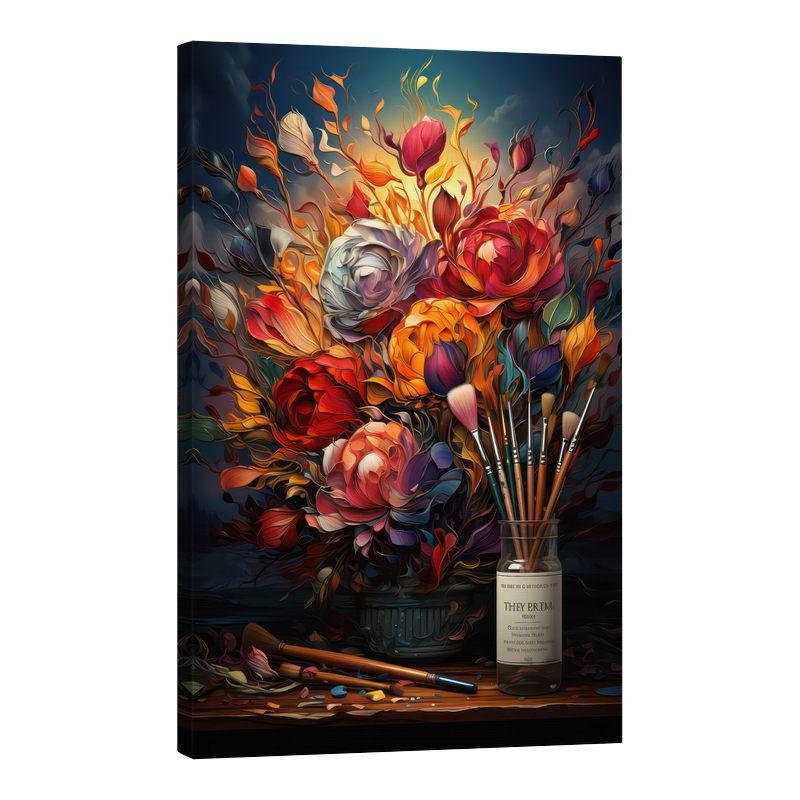 Ваза с рози