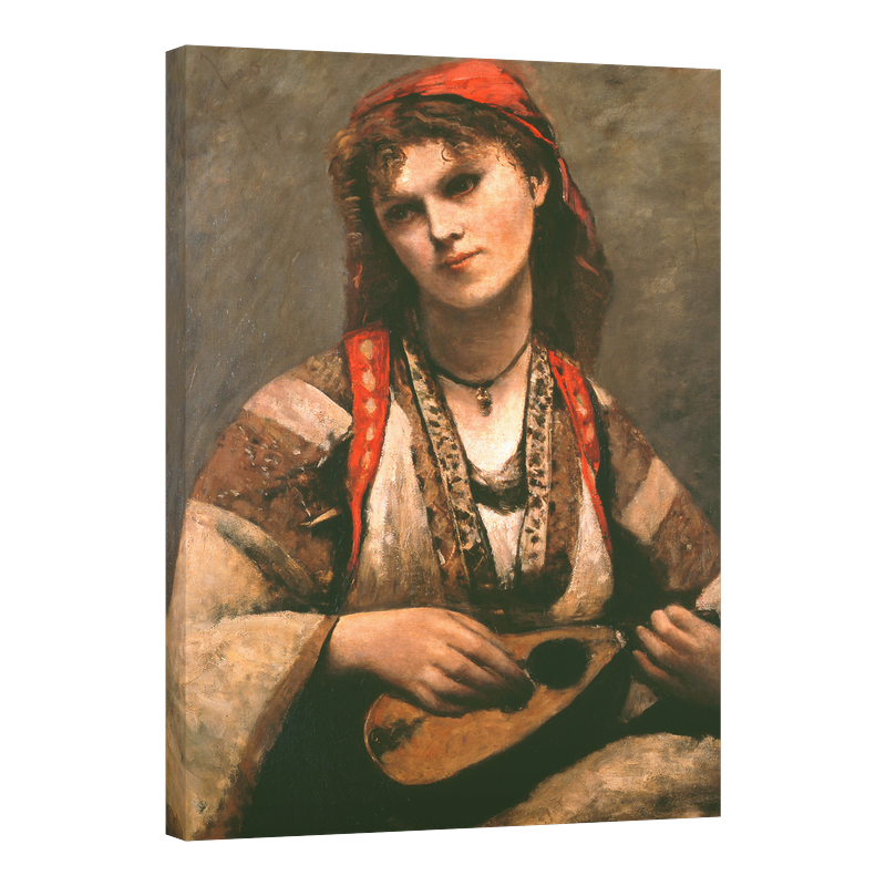 Циганко момиче с мандолина