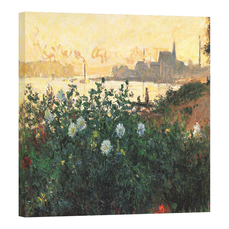 Цветя на речния бряг в Аргентейл, 1877