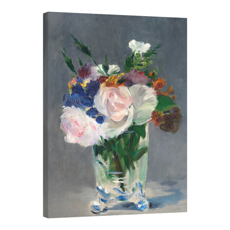 Цветя в кристална ваза 1882