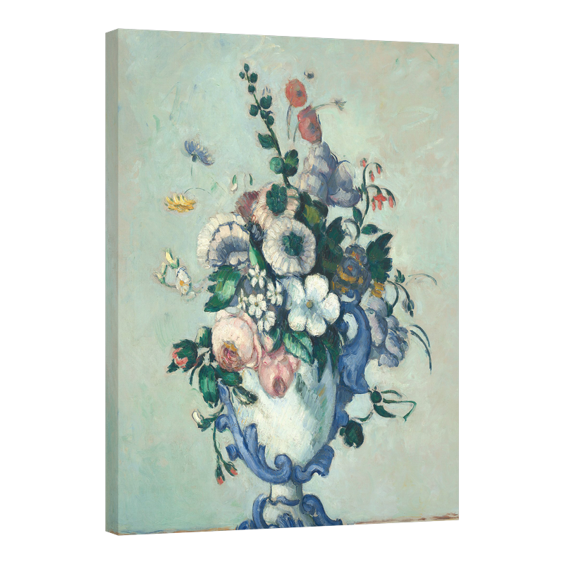 Цветя в рококо ваза 1876