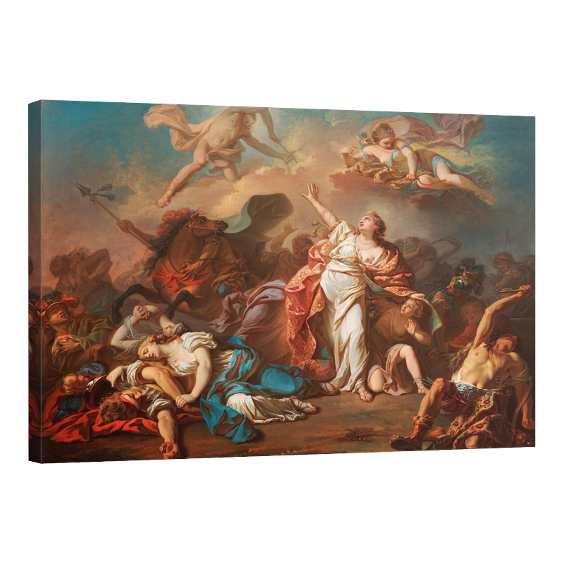 Даяна и Аполон пронизват децата на Ниоба със стрелите си 1772