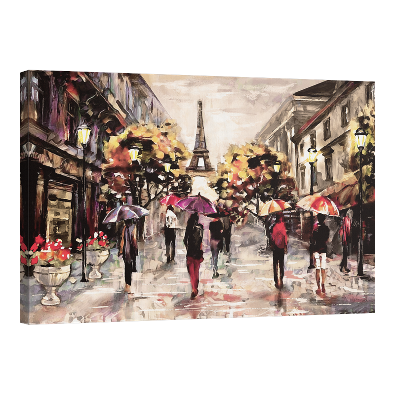 Дъждовен ден в Париж