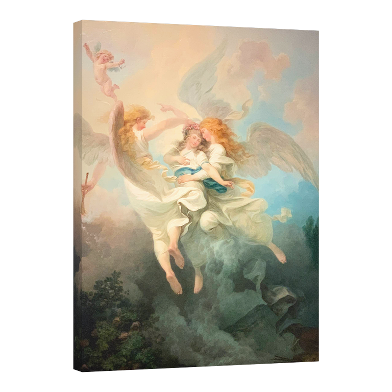 Душа на художник, отнесена в небето 1791