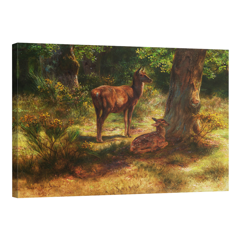 Елен и кошута в гората 1893