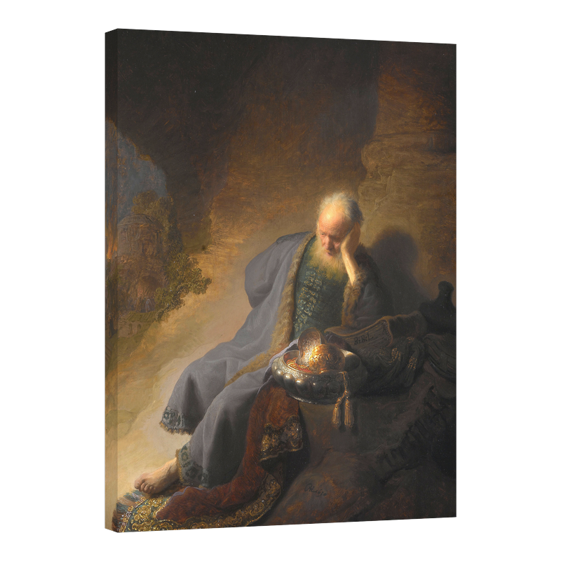 Еремия, плачещ за унищожението на Ерусалим, 1630