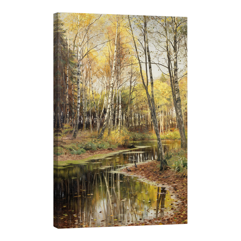 Есен в брезовата гора 1903