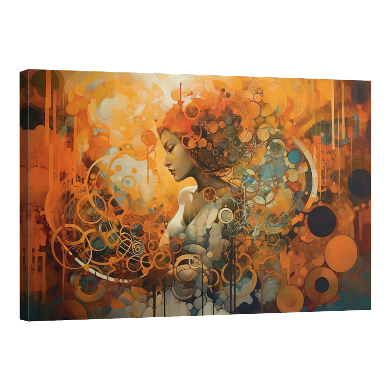 Портрет вдъхновен от Муха