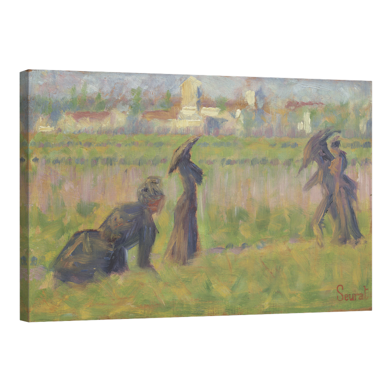 Фигури в летен пейзаж