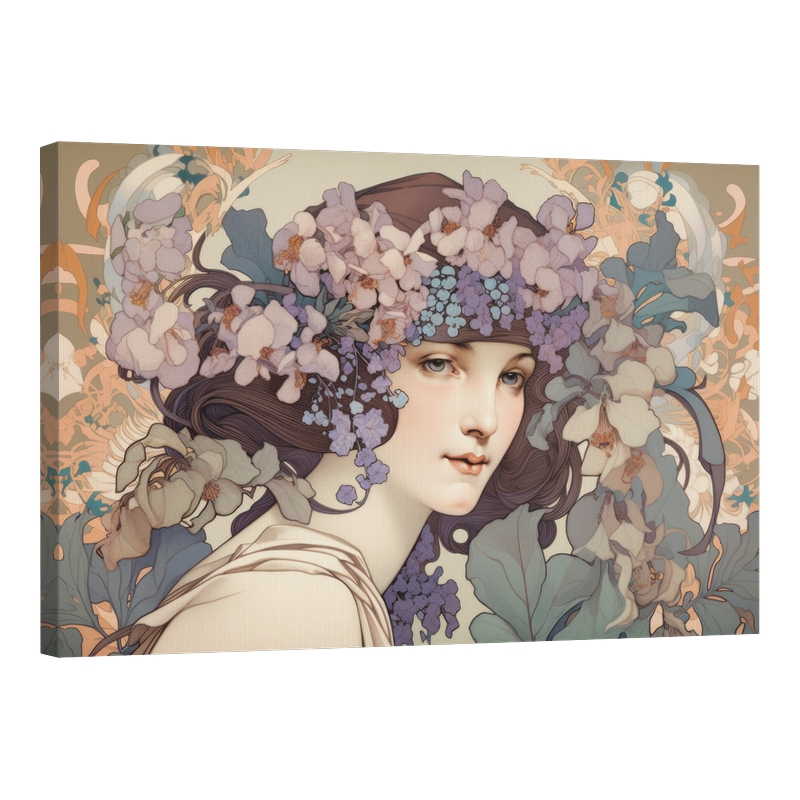 Портрет вдъхновен от Муха 002