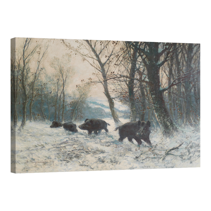 Глигани на зимна поляна 2