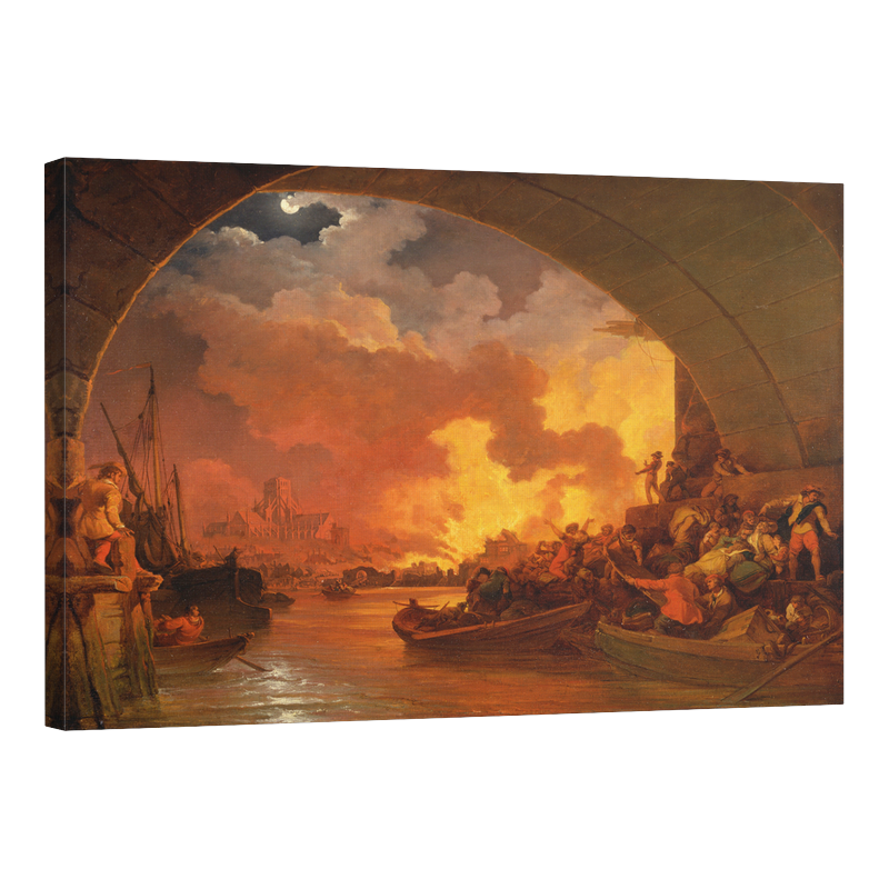 Големият пожар в Лондон 1797