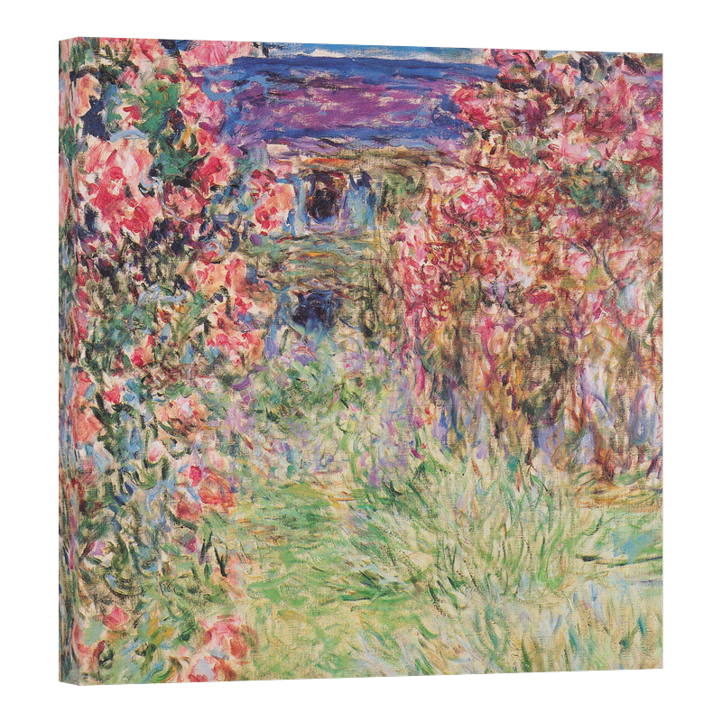 Градина с рози