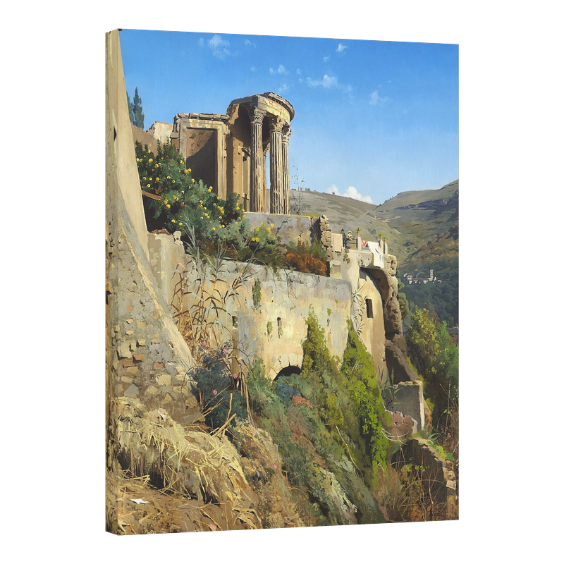 Храмът Сибил в Тиволи 1884