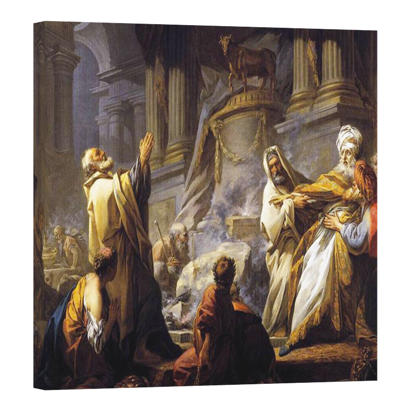 Йеровоам се принася в жертва на идолите