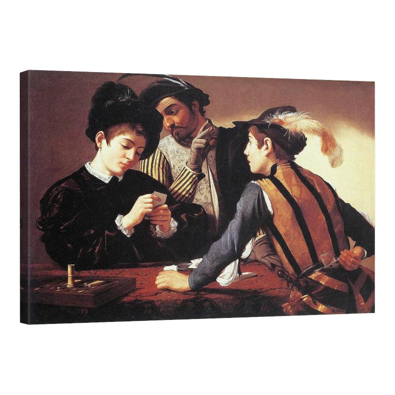 Играчи на карти 1595