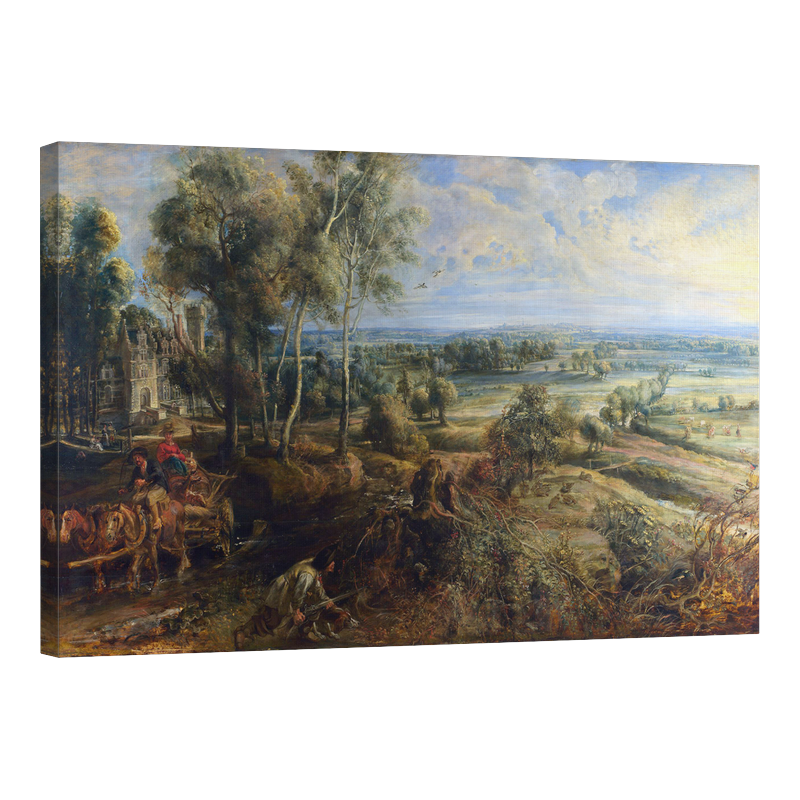 Изглед към Хет Стиин рано сутрин