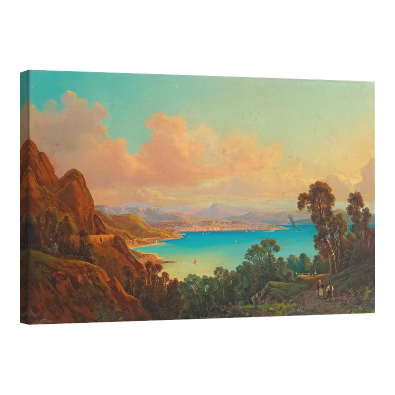 Изглед към Триесткия залив 1859