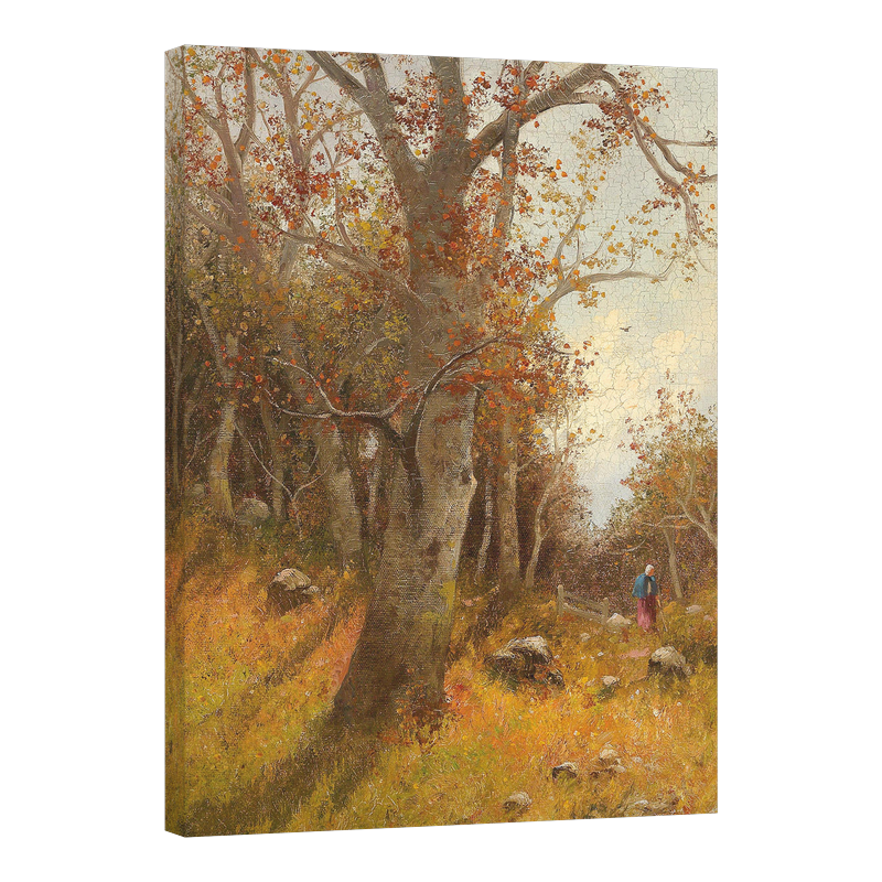 Жени, събиращи съчки