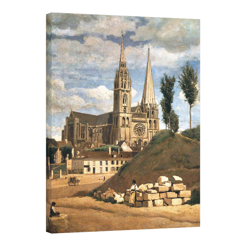 Катедралата на Шартр 1830