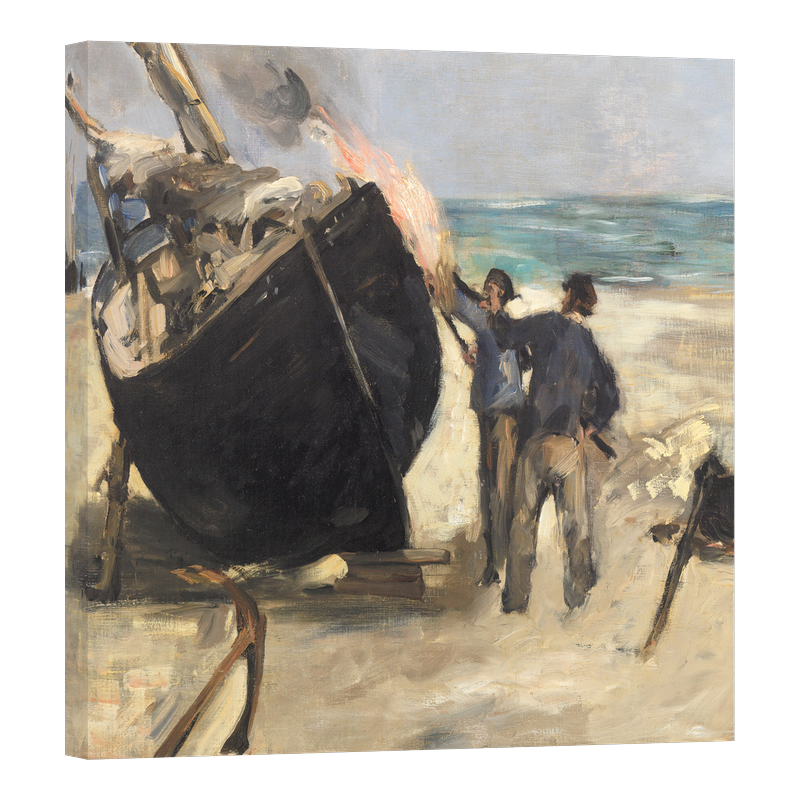 Катраниране на лодката