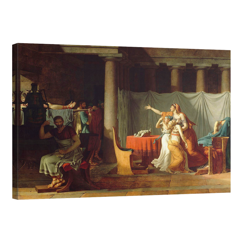 Ликторите носят на Брут телата на синовете му 1789