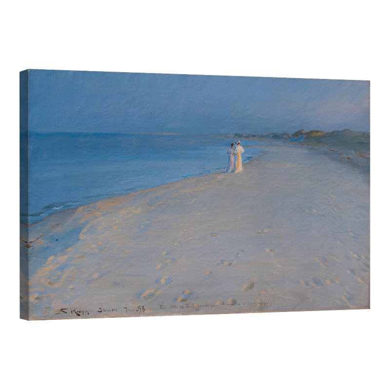 Лятна вечер на Южния плаж, Скаген