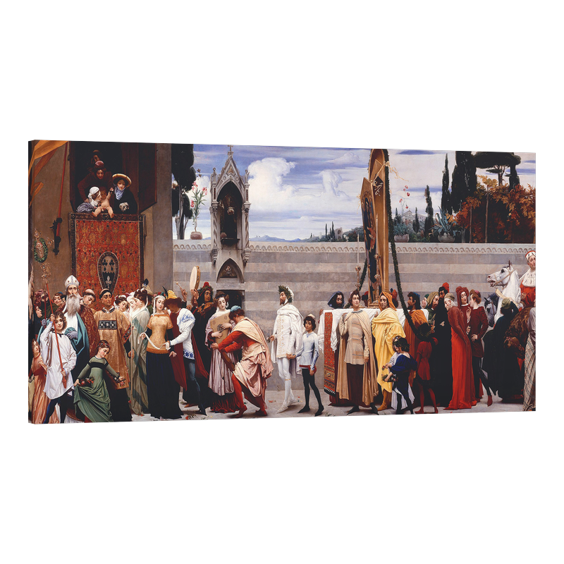 Мадоната на Чимабуе, носена в процеция