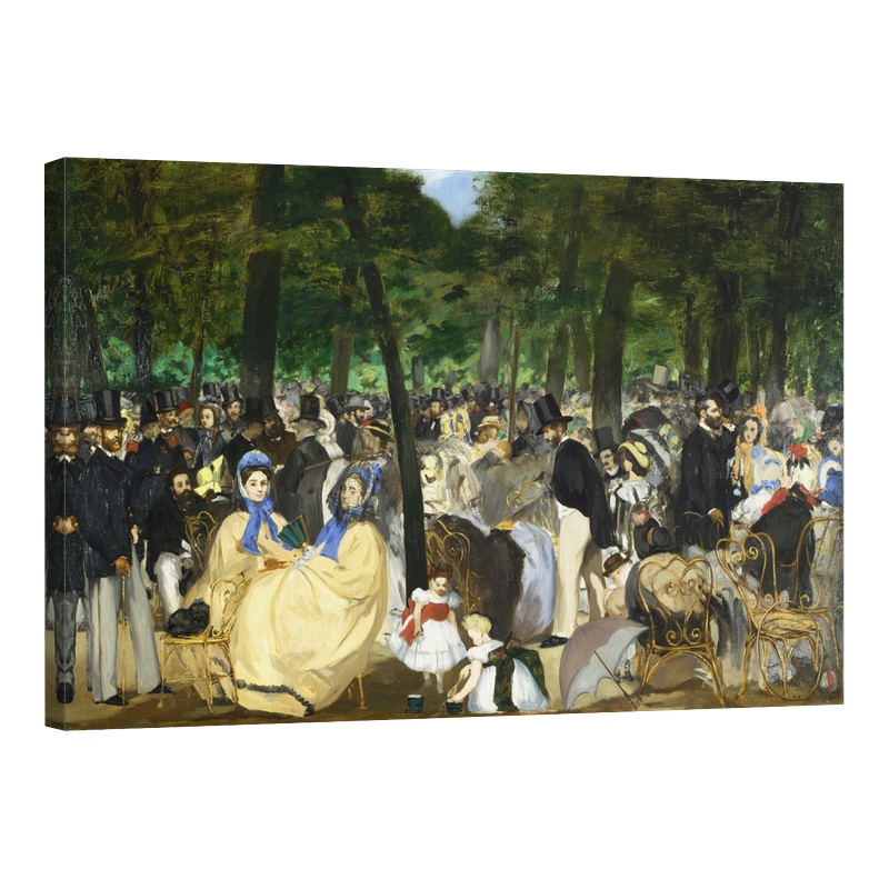 Музика в Тюилери, 1862