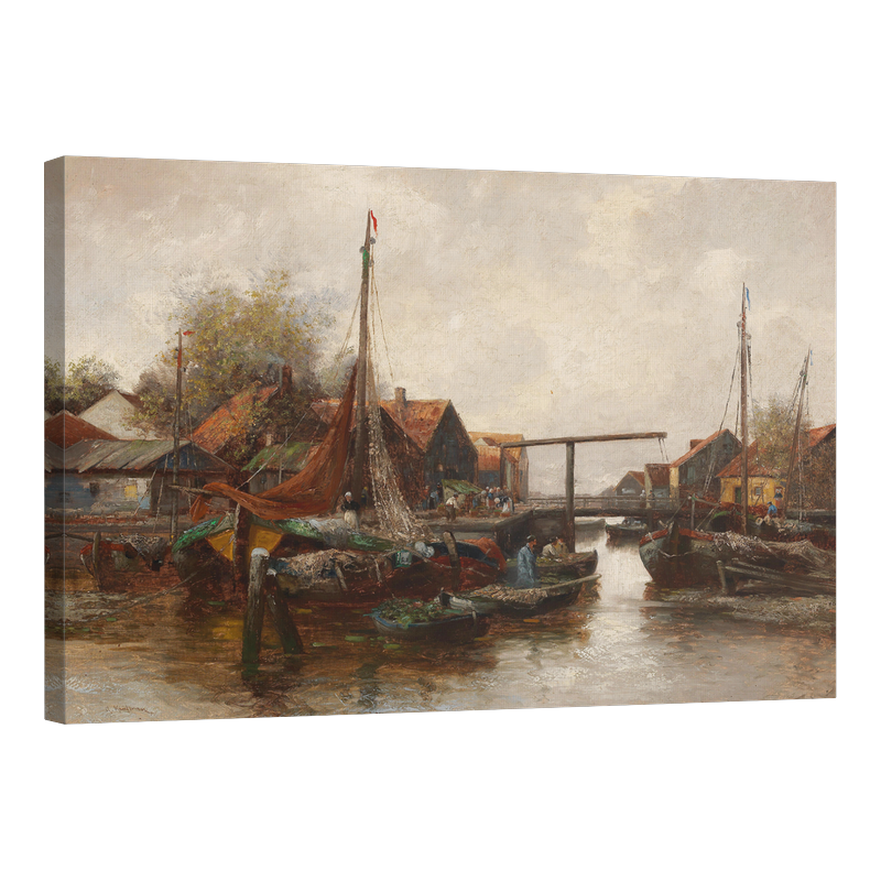 На пристанището