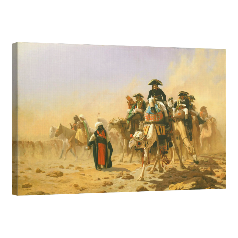 Наполеон и неговият генерален щаб в Египет 1867