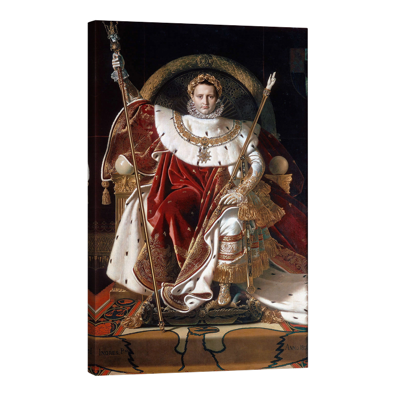 Наполеон на императорския трон