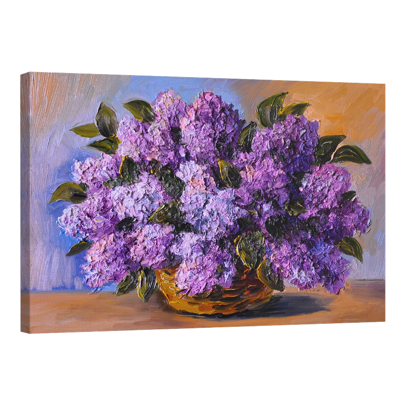 Натюрморт с люляк 3